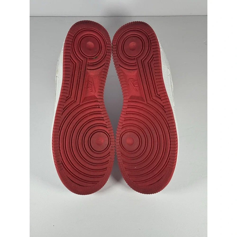Nike Air Force 1 Low White / University Red CW1575-100‎ Women's 7 / GS 5.5